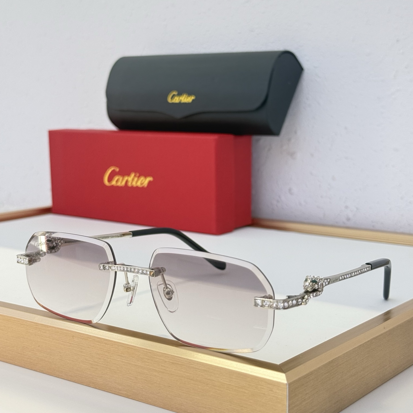 Cheap Cartier AAA Quality Sunglasses in 209300, $45 USD- [IB209300] - Replica Cartier AAA Quality Sunglasses