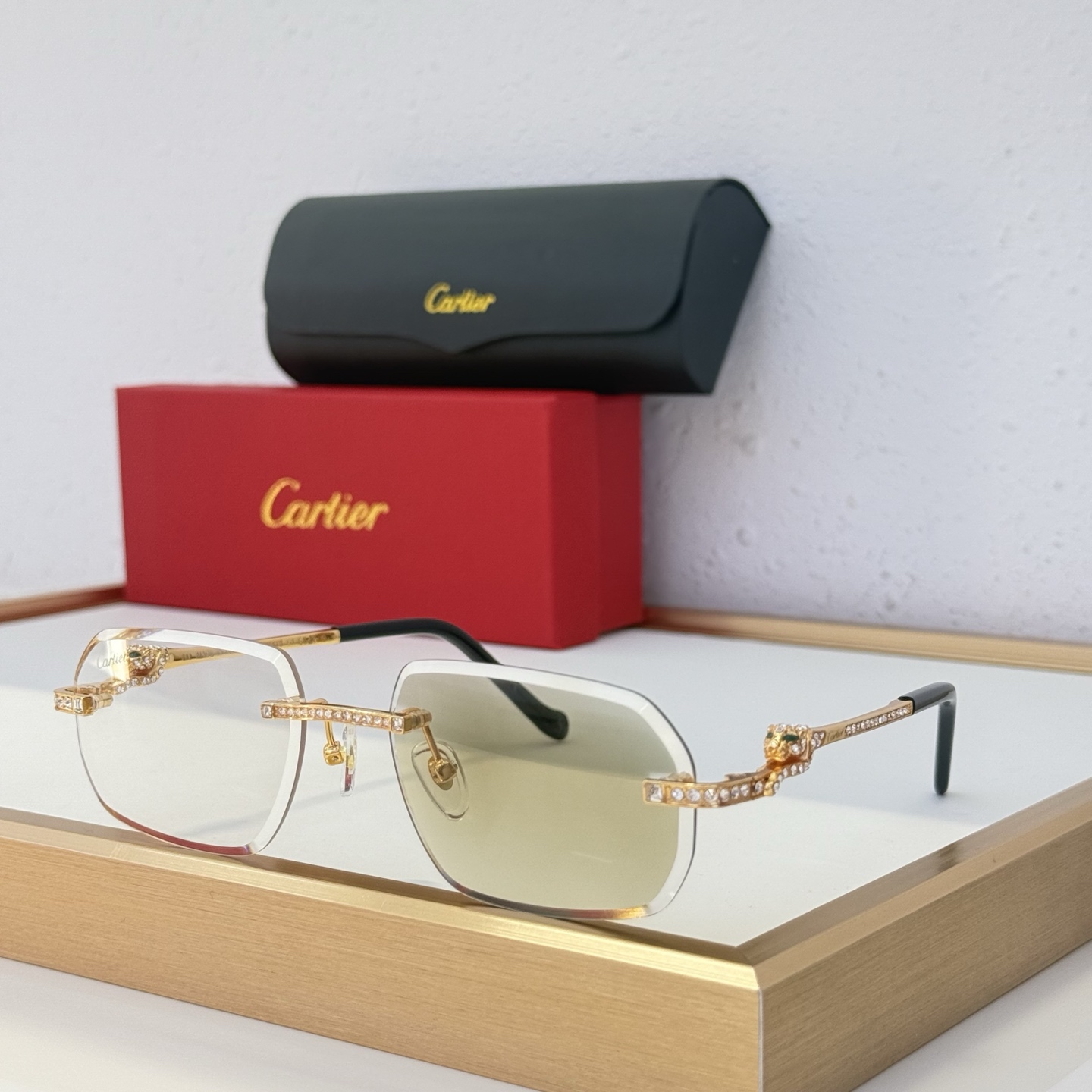 Cheap Cartier AAA Quality Sunglasses in 209303, $45 USD- [IB209303] - Replica Cartier AAA Quality Sunglasses