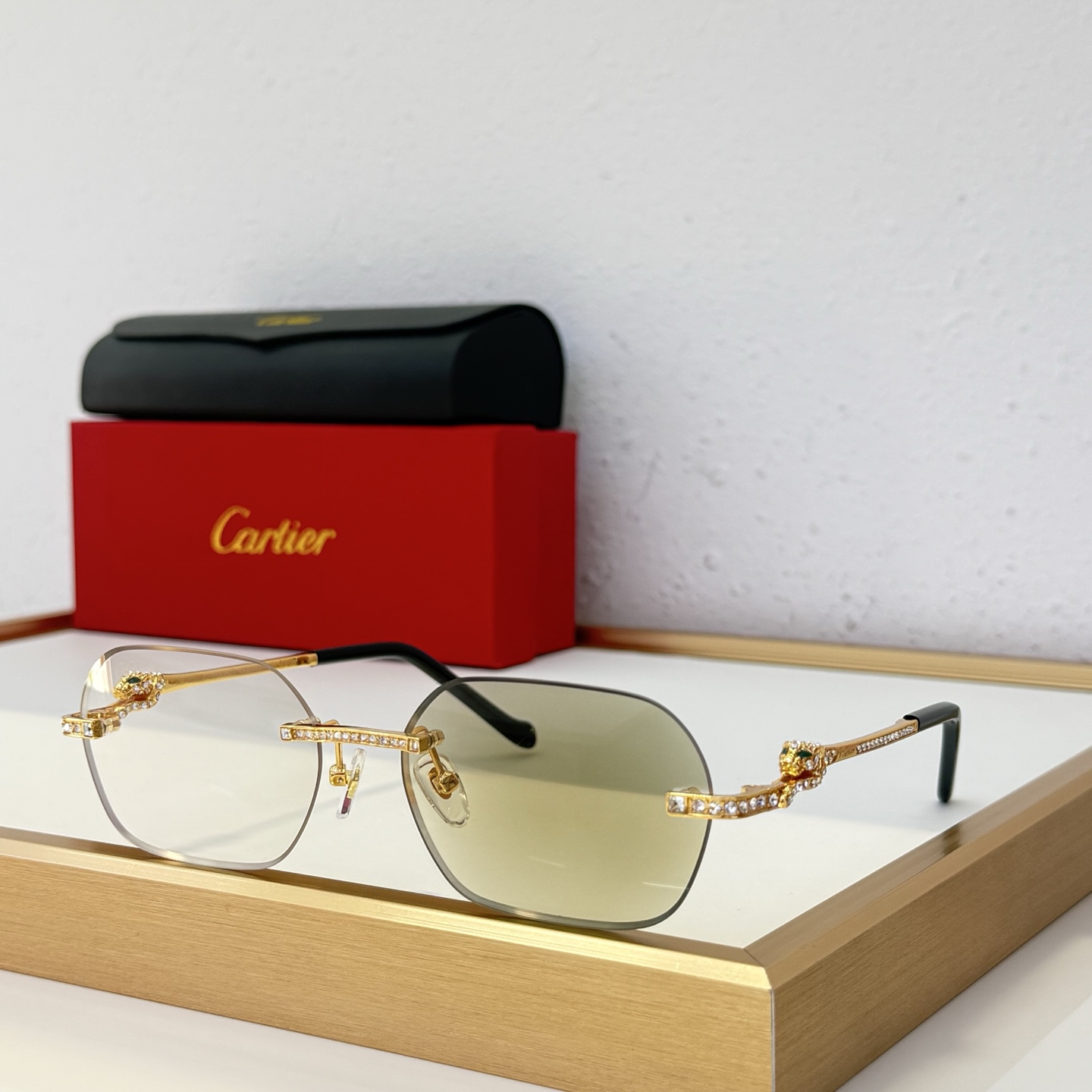 Cheap Cartier AAA Quality Sunglasses in 209310, $45 USD- [IB209310] - Replica Cartier AAA Quality Sunglasses