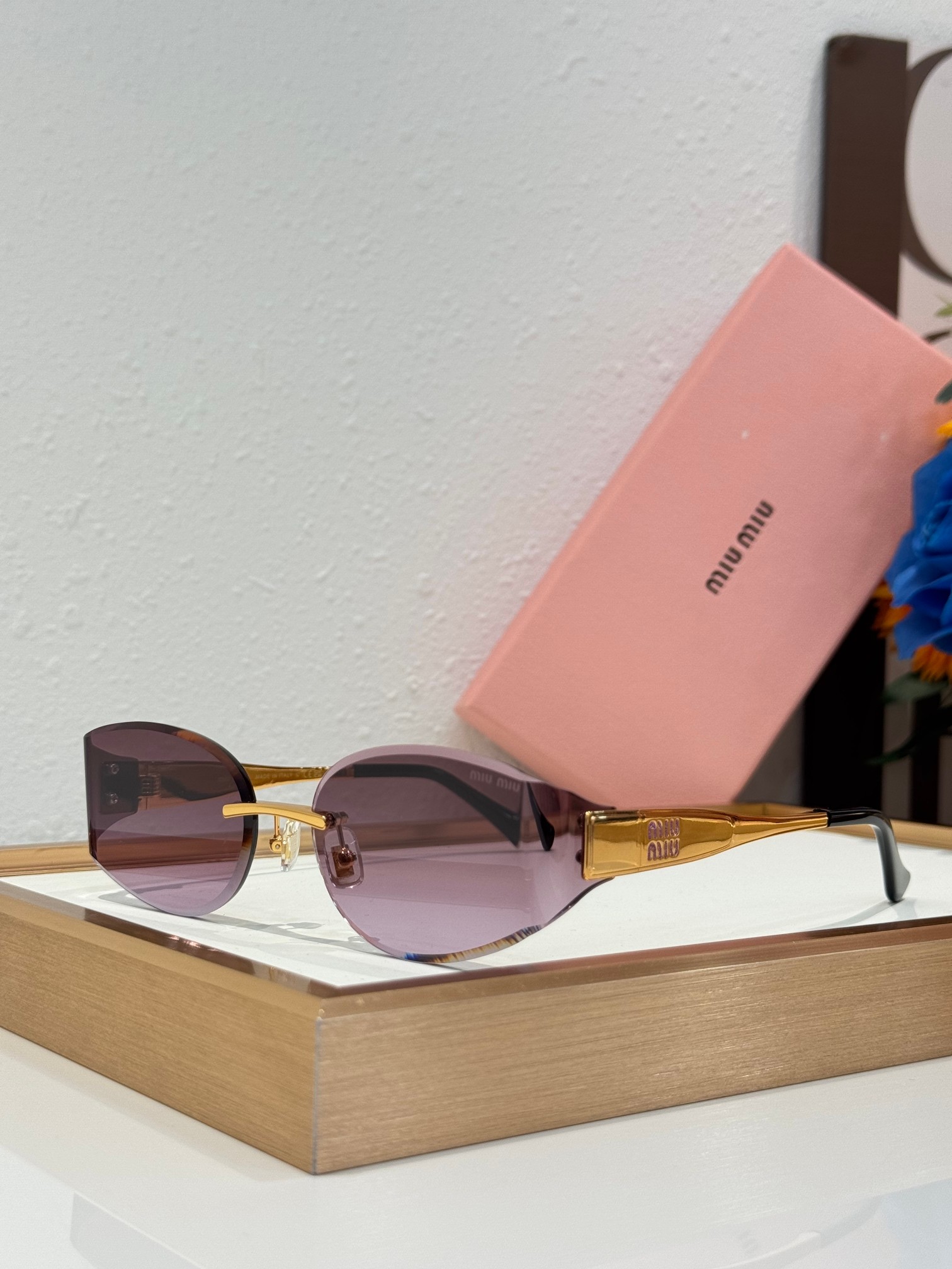 Cheap MiuMiu AAA quality Glasses in 209348, $45 USD- [IB209348] - Replica MiuMiu AAA quality Glasses