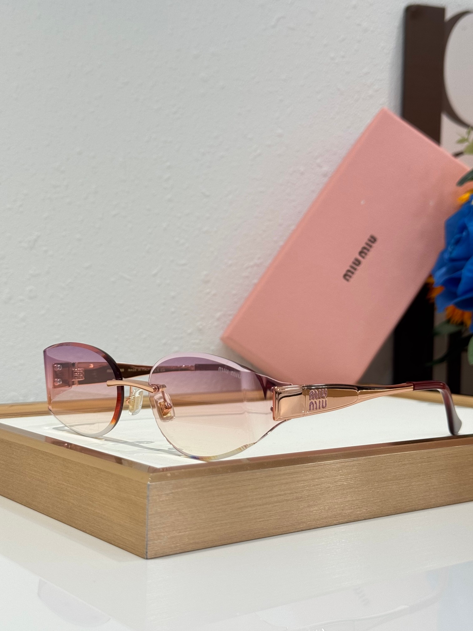 Cheap MiuMiu AAA quality Glasses in 209351, $45 USD- [IB209351] - Replica MiuMiu AAA quality Glasses