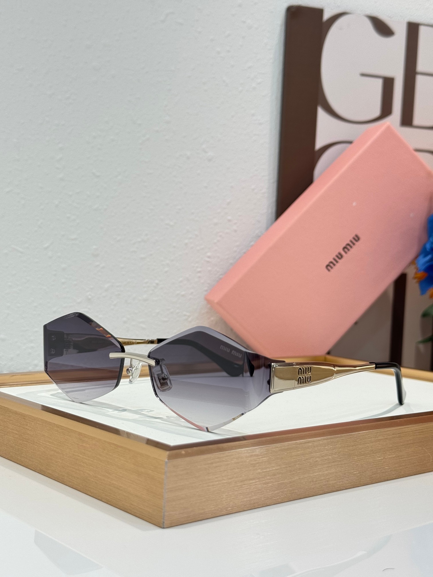 Cheap MiuMiu AAA quality Glasses in 209354, $45 USD- [IB209354] - Replica MiuMiu AAA quality Glasses