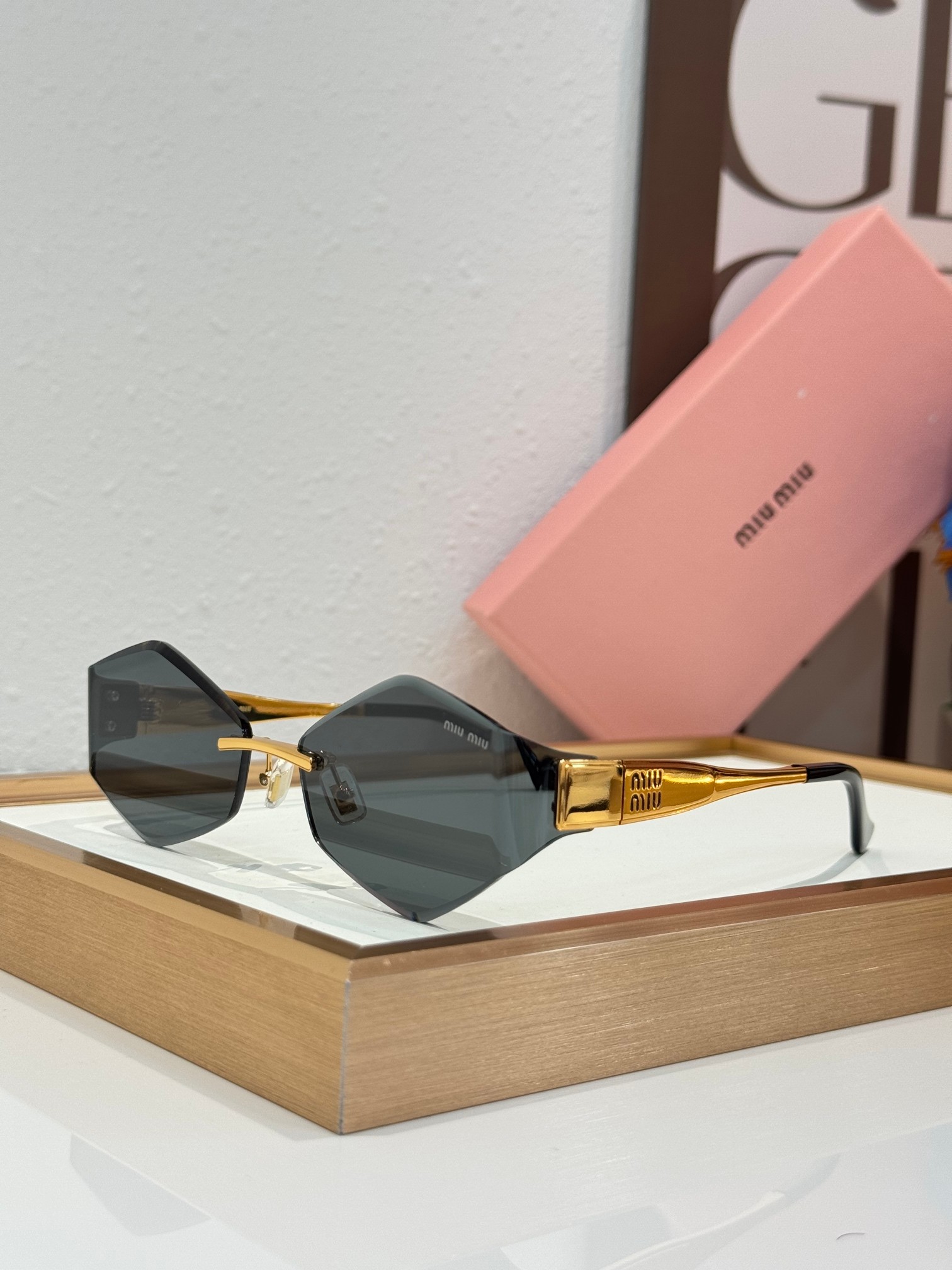 Cheap MiuMiu AAA quality Glasses in 209356, $45 USD- [IB209356] - Replica MiuMiu AAA quality Glasses