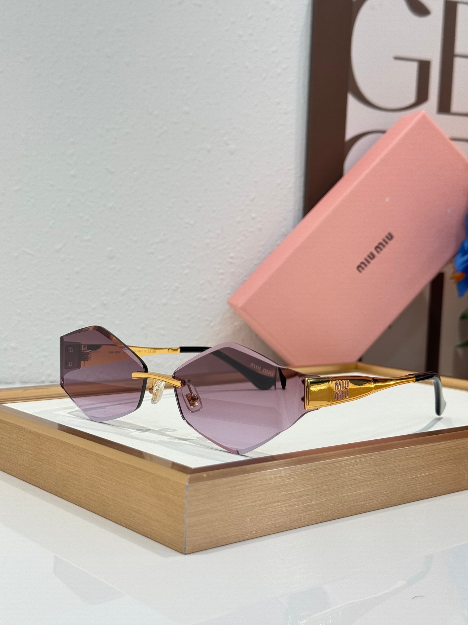 Cheap MiuMiu AAA quality Glasses in 209357, $45 USD- [IB209357] - Replica MiuMiu AAA quality Glasses