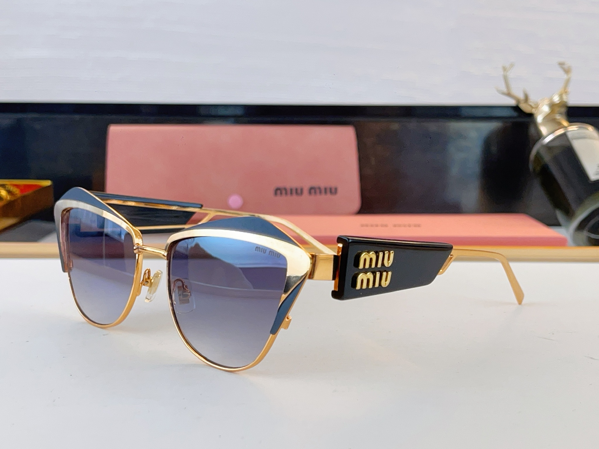 Cheap MiuMiu AAA quality Glasses in 209360, $45 USD- [IB209360] - Replica MiuMiu AAA quality Glasses