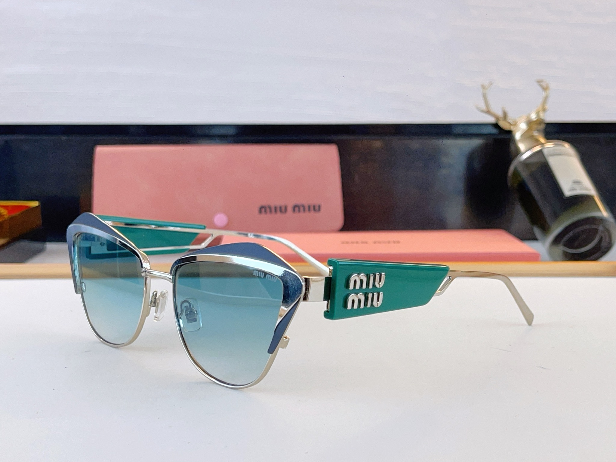 Cheap MiuMiu AAA quality Glasses in 209361, $45 USD- [IB209361] - Replica MiuMiu AAA quality Glasses
