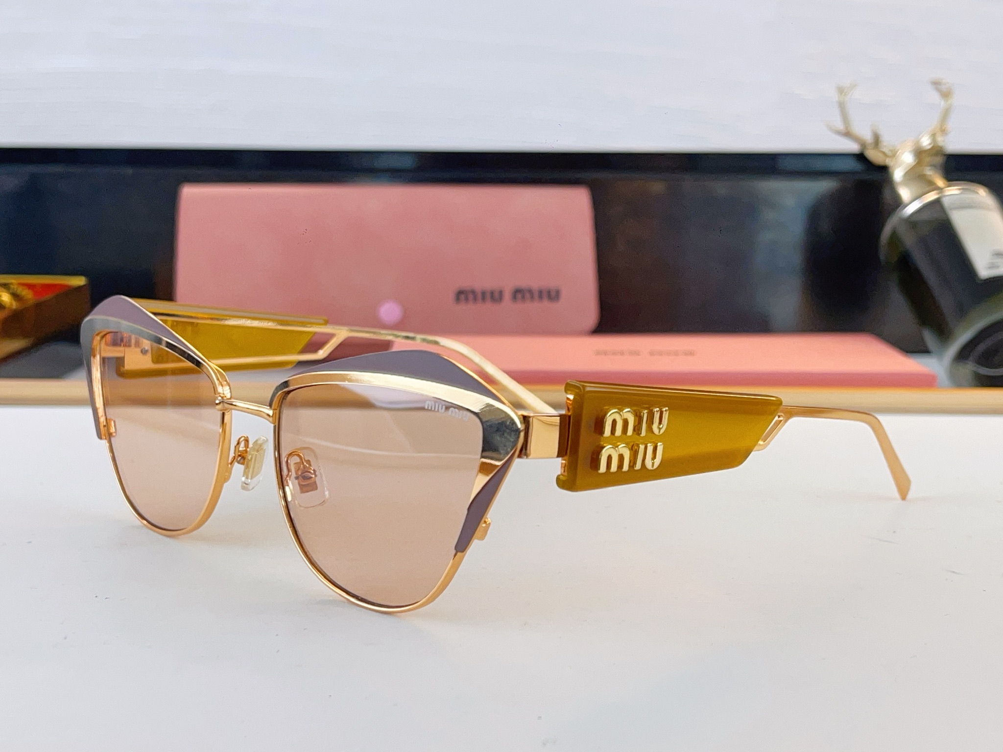 Cheap MiuMiu AAA quality Glasses in 209362, $45 USD- [IB209362] - Replica MiuMiu AAA quality Glasses