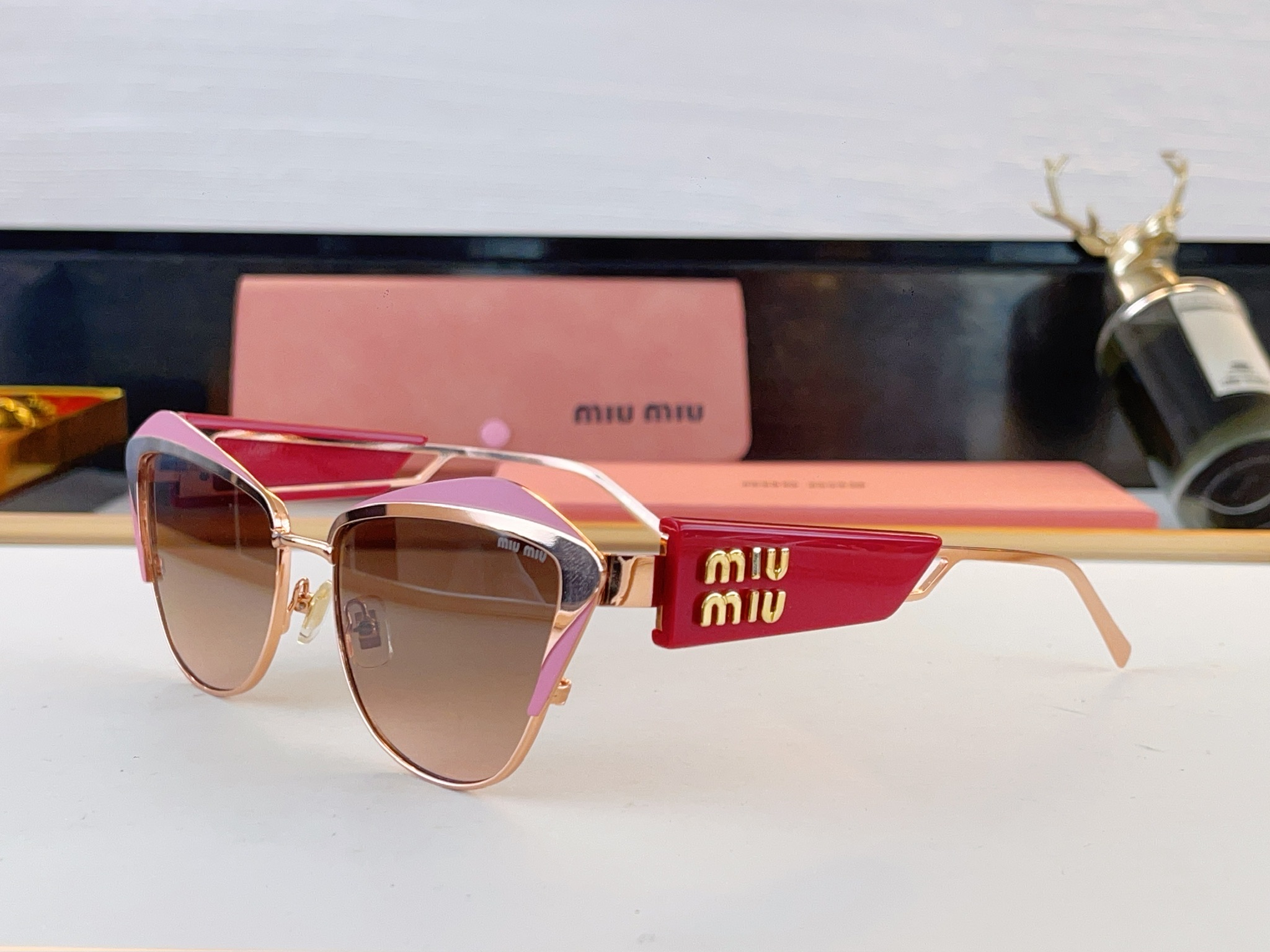 Cheap MiuMiu AAA quality Glasses in 209364, $45 USD- [IB209364] - Replica MiuMiu AAA quality Glasses