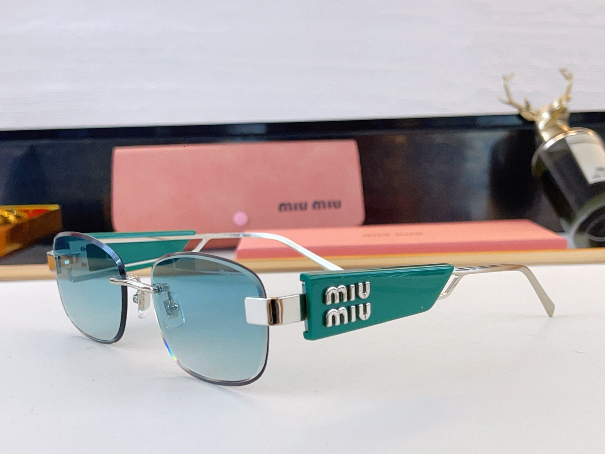 Cheap MiuMiu AAA quality Glasses in 209368, $45 USD- [IB209368] - Replica MiuMiu AAA quality Glasses