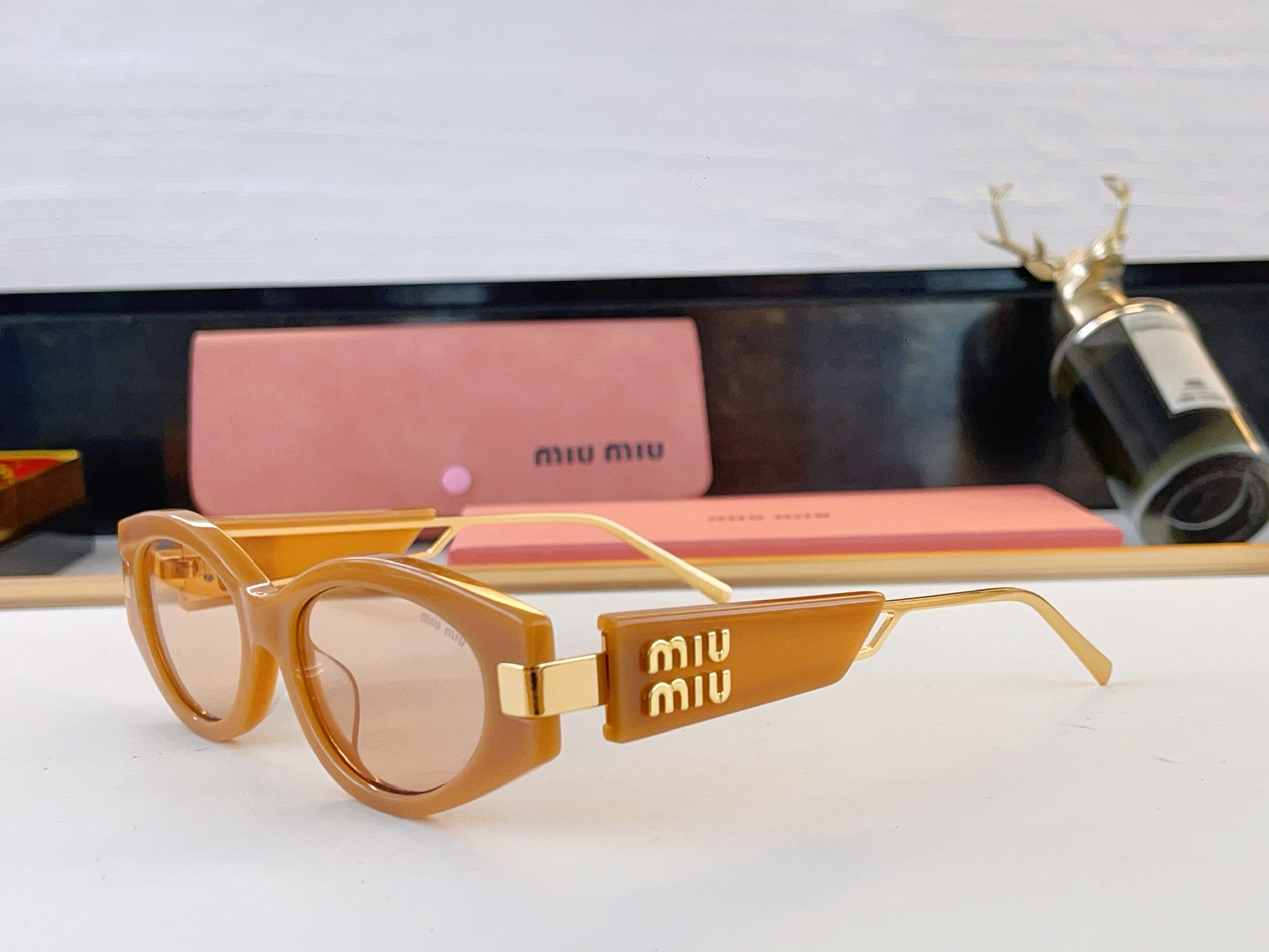 Cheap MiuMiu AAA quality Glasses in 209377, $45 USD- [IB209377] - Replica MiuMiu AAA quality Glasses