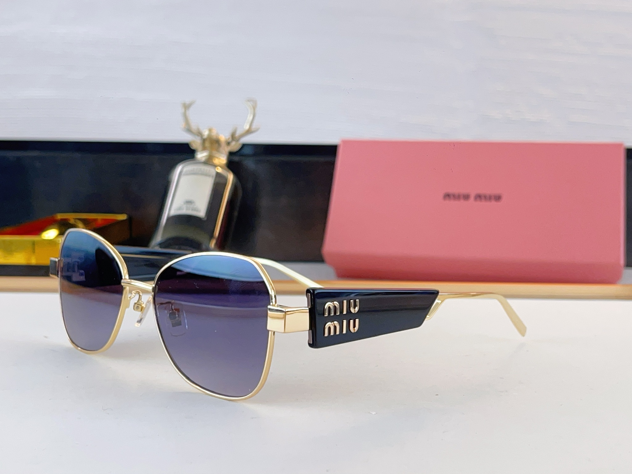 Cheap MiuMiu AAA quality Glasses in 209381, $45 USD- [IB209381] - Replica MiuMiu AAA quality Glasses