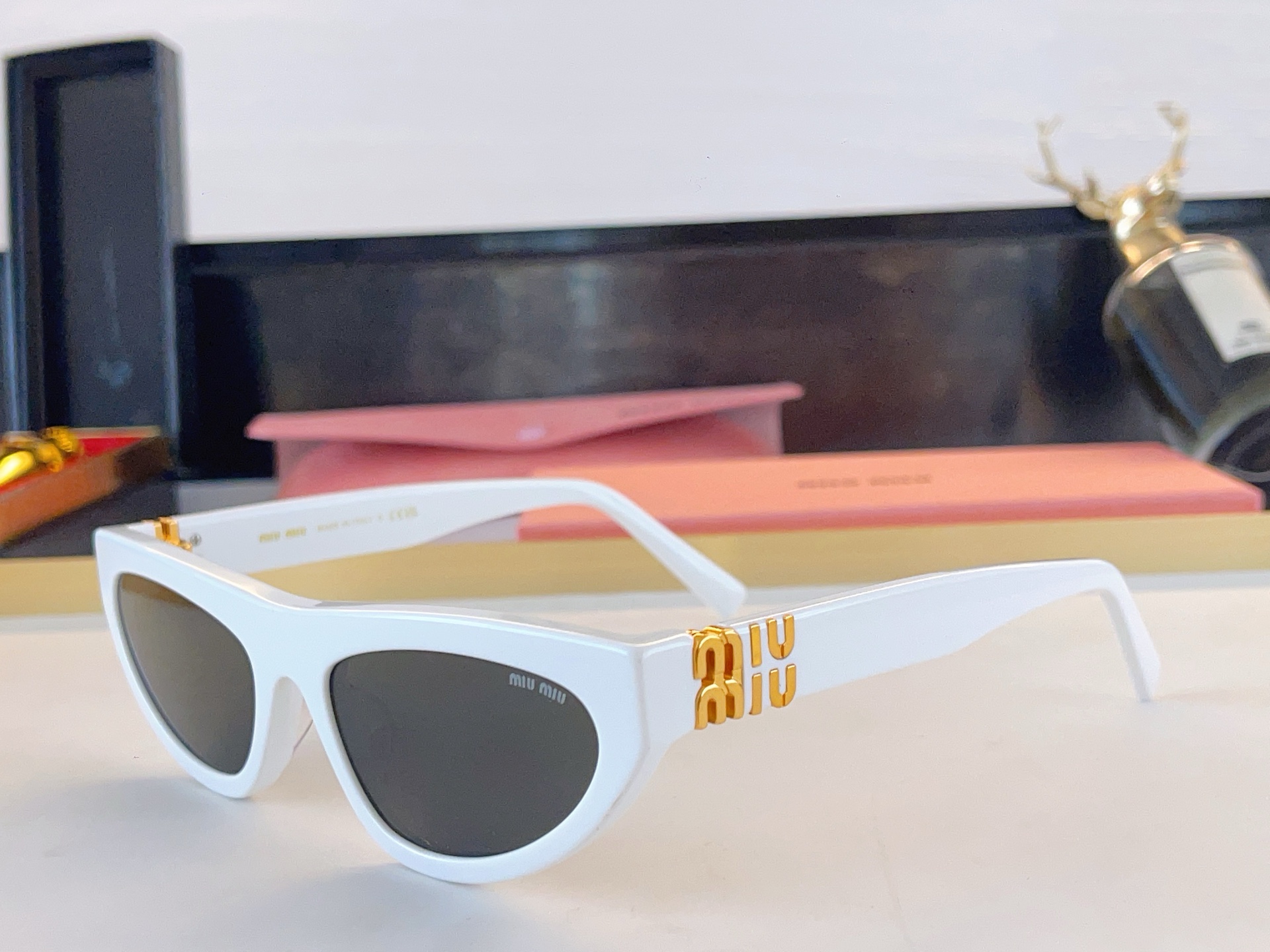 Cheap MiuMiu AAA quality Glasses in 209386, $45 USD- [IB209386] - Replica MiuMiu AAA quality Glasses