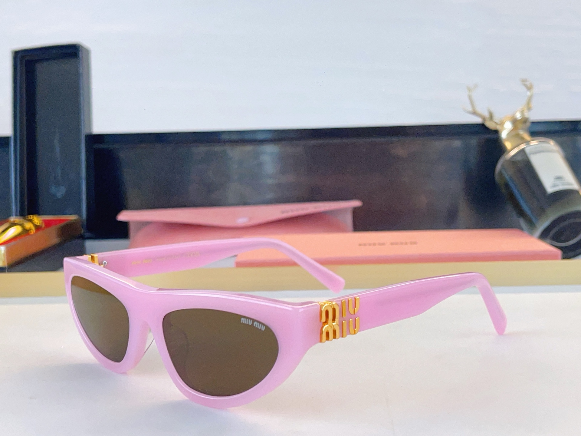 Cheap MiuMiu AAA quality Glasses in 209387, $45 USD- [IB209387] - Replica MiuMiu AAA quality Glasses
