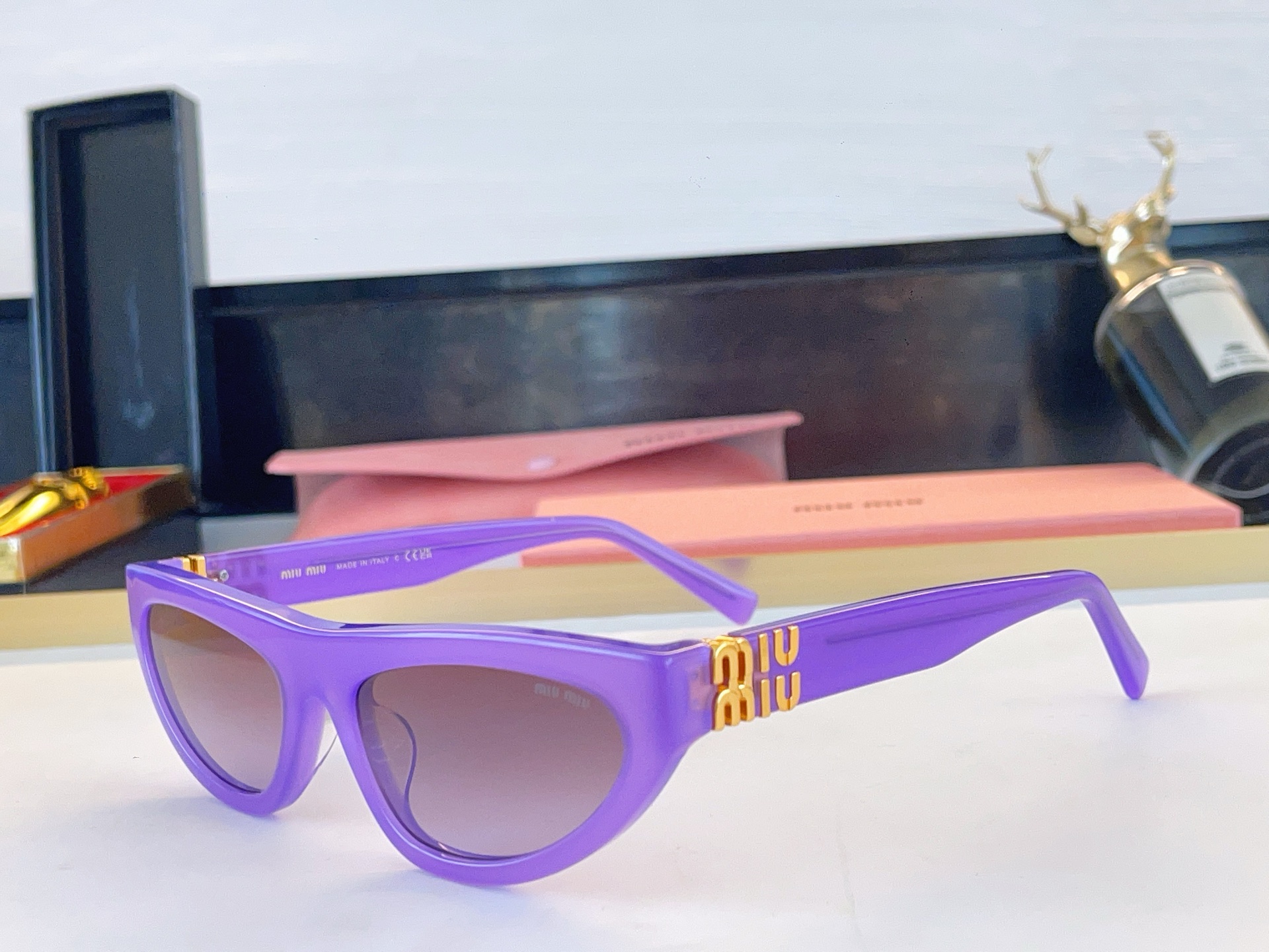 Cheap MiuMiu AAA quality Glasses in 209388, $45 USD- [IB209388] - Replica MiuMiu AAA quality Glasses