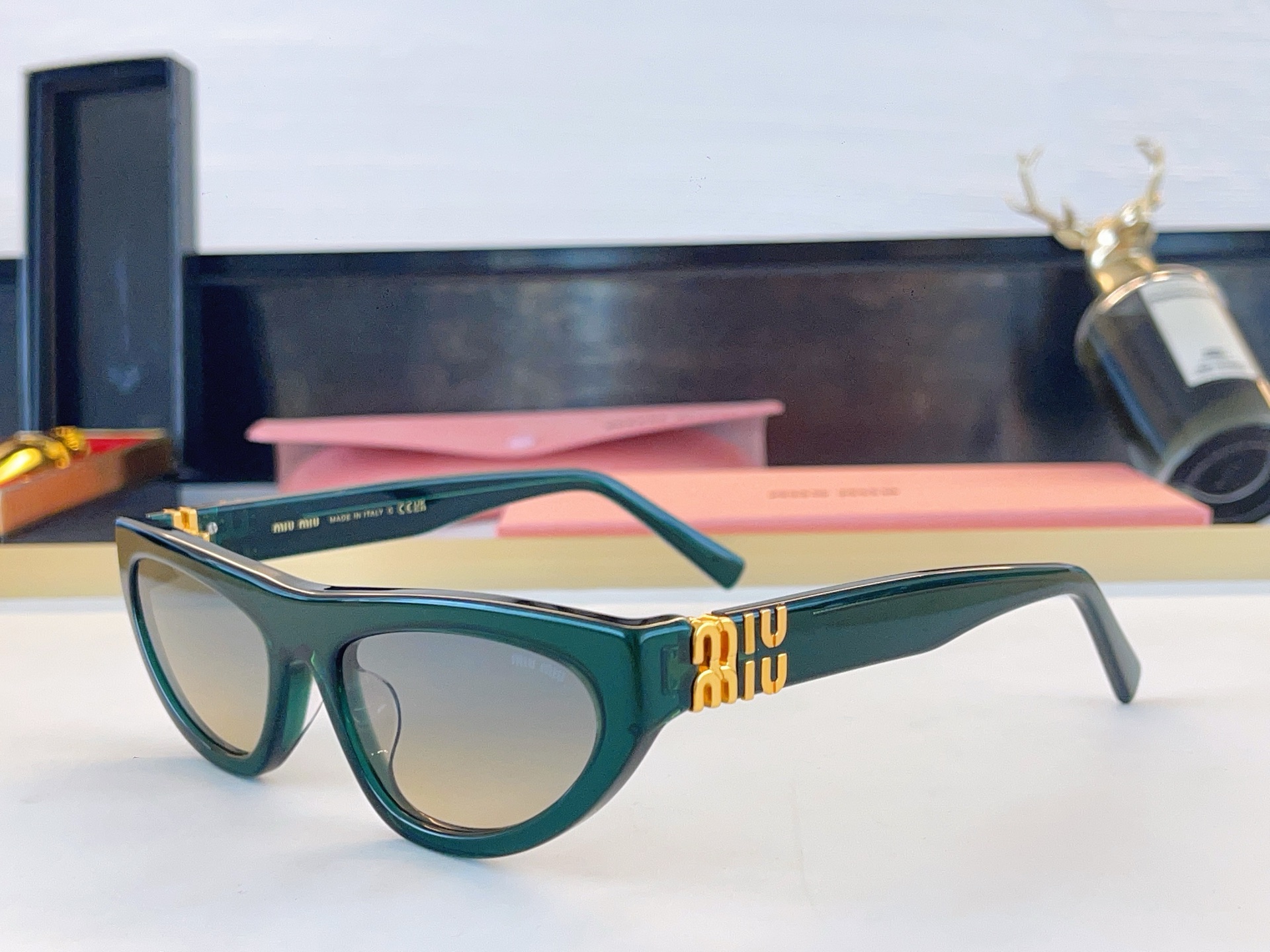 Cheap MiuMiu AAA quality Glasses in 209390, $45 USD- [IB209390] - Replica MiuMiu AAA quality Glasses