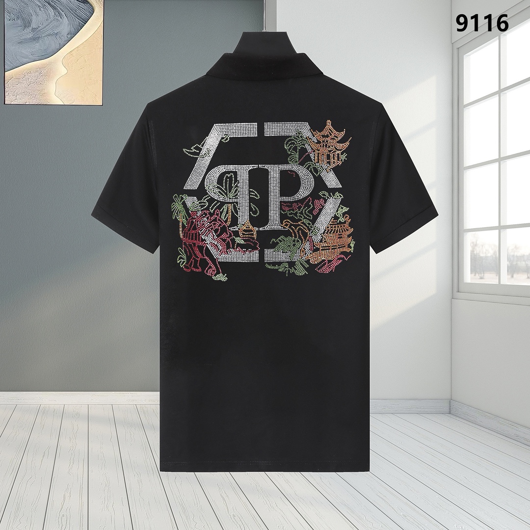 Cheap PP Polo T-shirts for Men in 209604, $26 USD- [IB209604] - Replica PP POLO T-shirts for Men