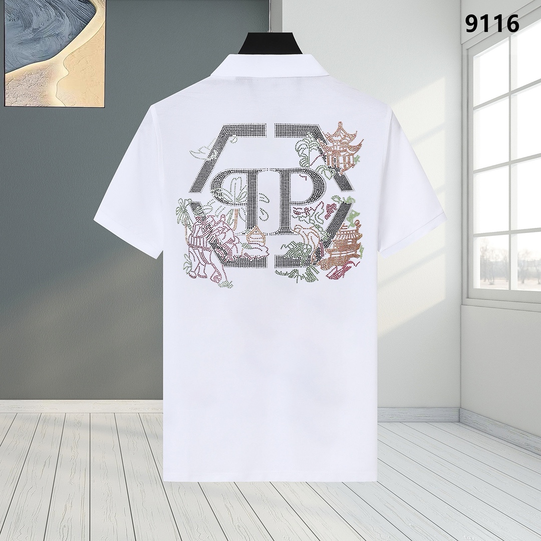 Cheap PP Polo T-shirts for Men in 209605, $26 USD- [IB209605] - Replica PP POLO T-shirts for Men