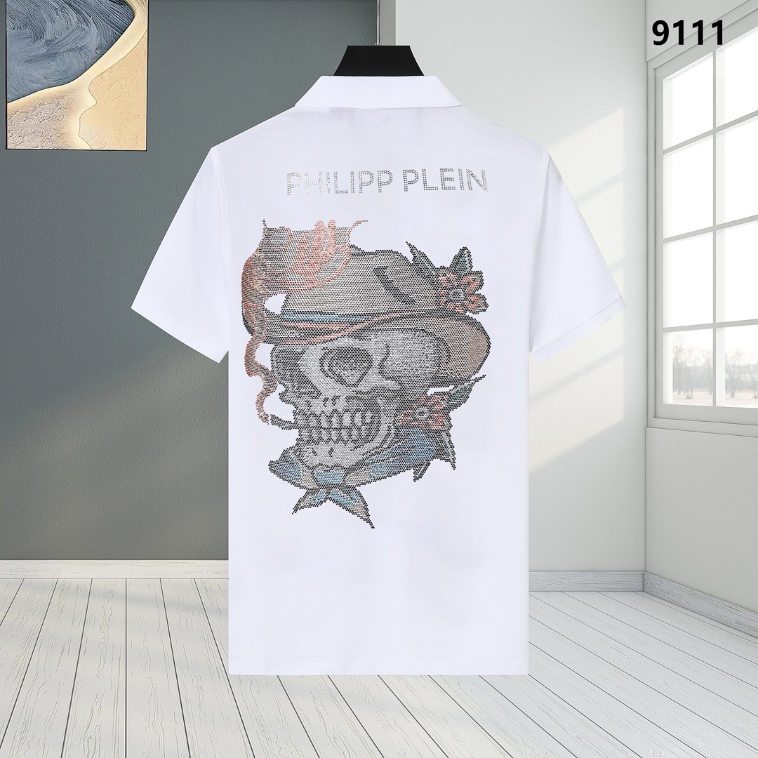 Cheap PP POLO T-shirts for Men in 209624, $26 USD- [IB209624] - Replica PP POLO T-shirts for Men