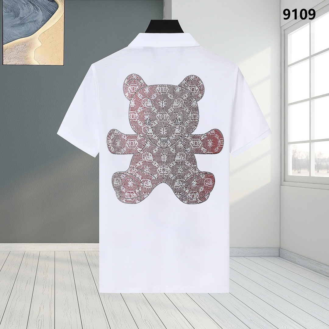 Cheap PP POLO T-shirts for Men in 209627, $26 USD- [IB209627] - Replica PP POLO T-shirts for Men