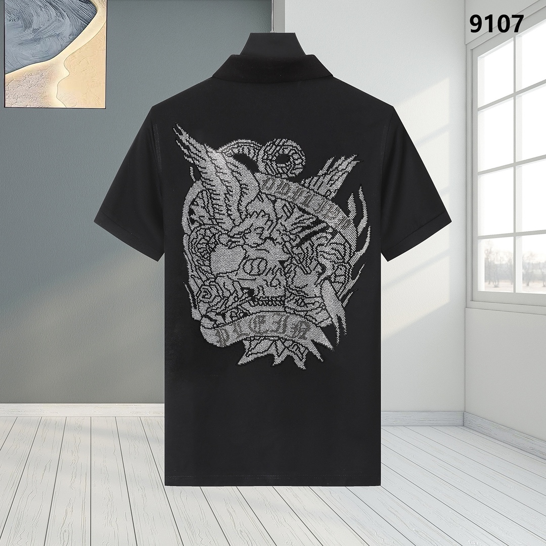Cheap PP POLO T-shirts for Men in 209632, $26 USD- [IB209632] - Replica PP POLO T-shirts for Men