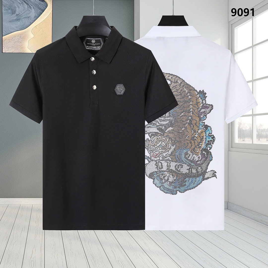 Cheap PP POLO T-shirts for Men in 209647, $26 USD- [IB209647] - Replica PP POLO T-shirts for Men