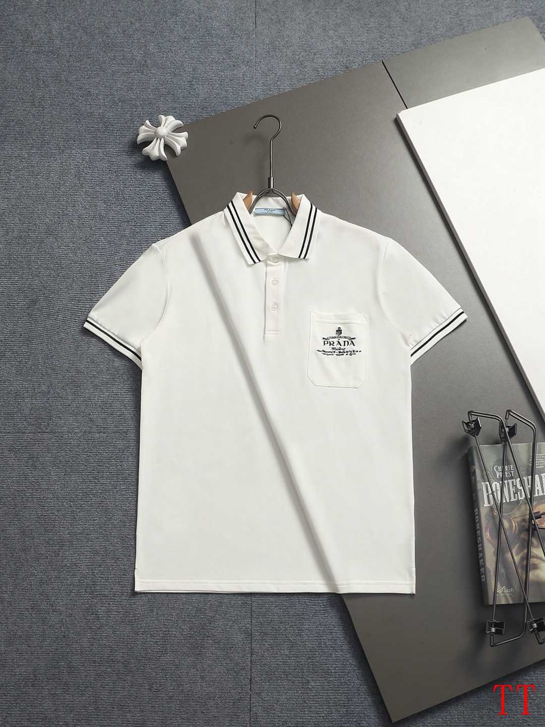 Cheap Prado polo T-shirts For Men in 209664, $30 USD- [IB209664] - Replica Prado polo T-shirts for Men