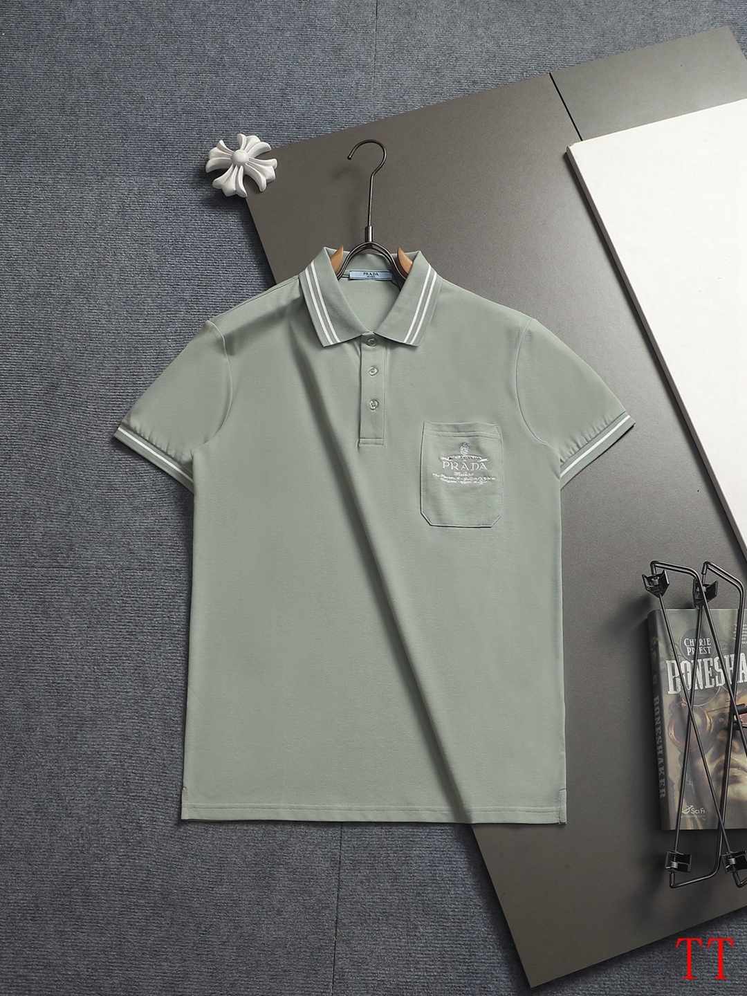 Cheap Prado polo T-shirts For Men in 209665, $30 USD- [IB209665] - Replica Prado polo T-shirts for Men