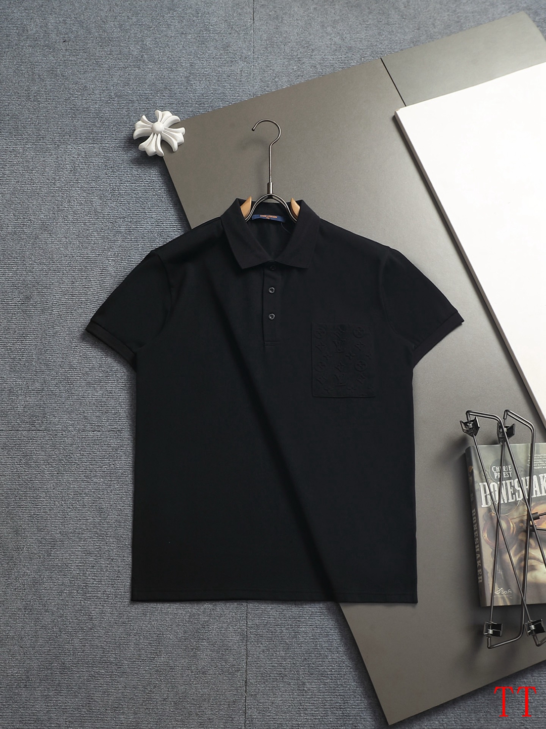 Cheap Louis Vuitton Polo T-Shirts For Men in 209668, $30 USD- [IB209668] - Replica Valentino Polo T-Shirts for Men