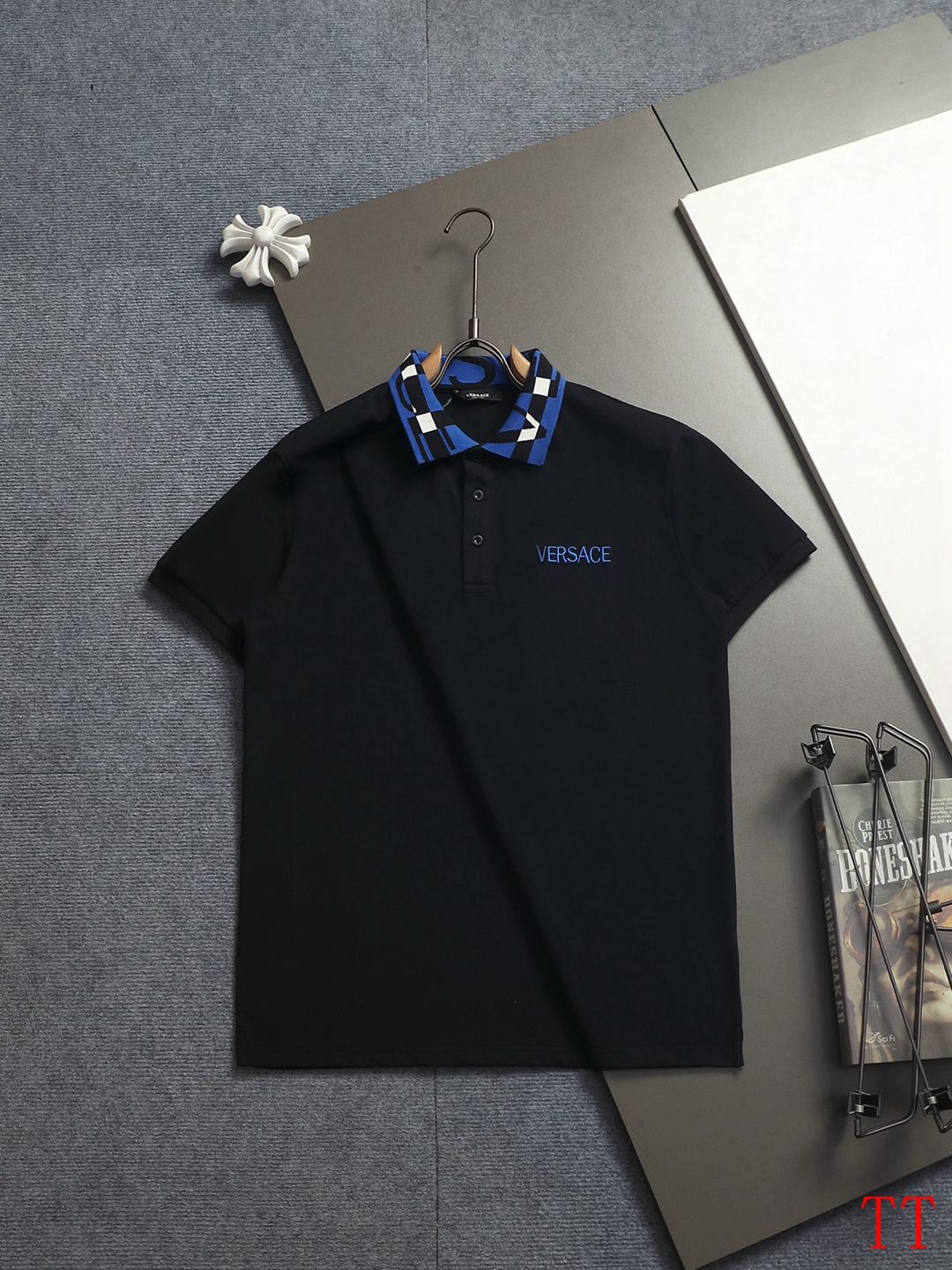 Cheap Versace polo T-Shirts For Men in 209669, $30 USD- [IB209669] - Replica Versace polo T-Shirts for Men