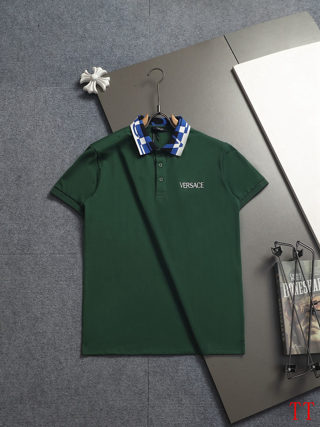 Cheap Versace polo T-Shirts For Men in 209671, $30 USD- [IB209671] - Replica Versace polo T-Shirts for Men