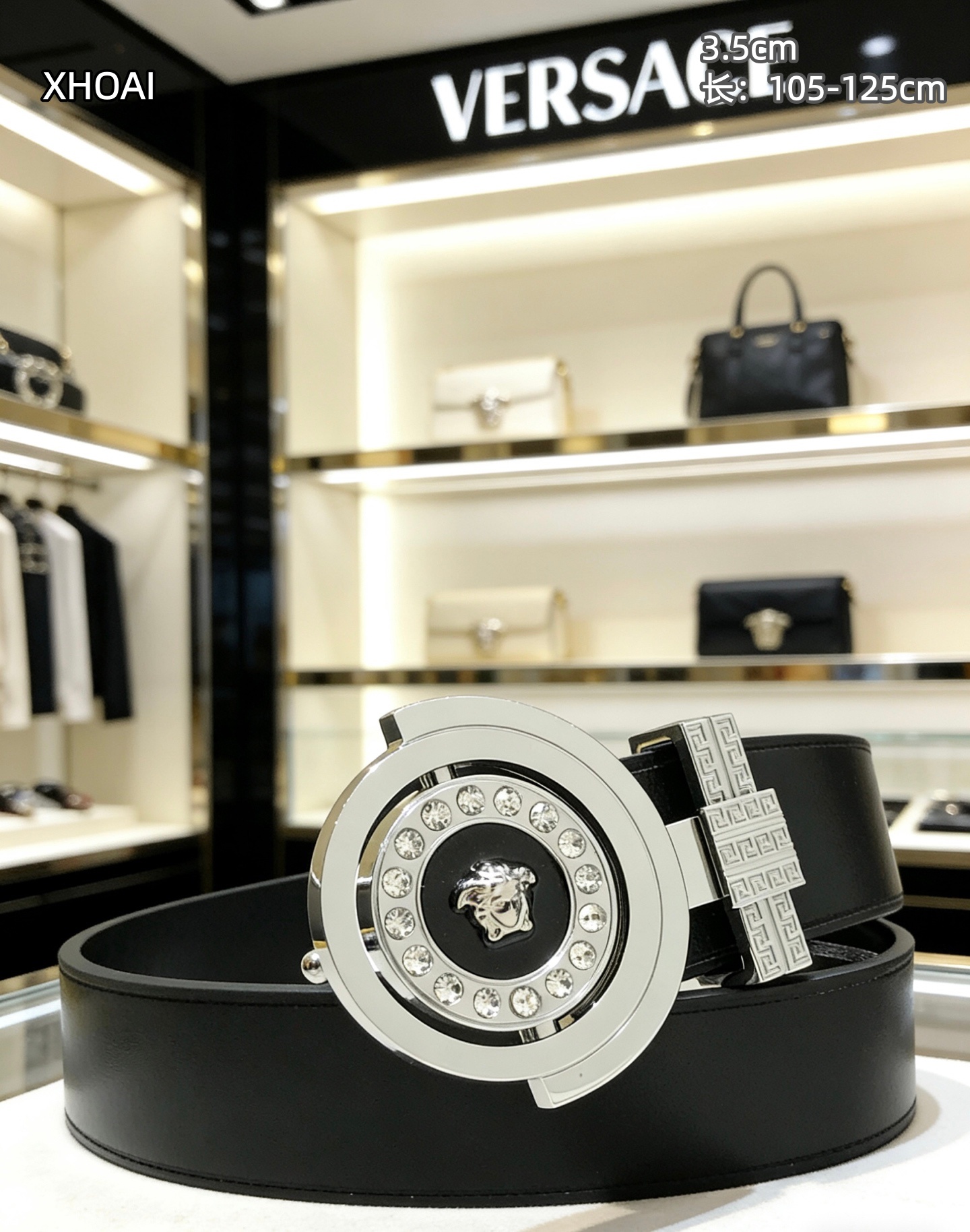 Cheap Versace AAA Quality  Belts in 209818, $60 USD- [IB209818] - Replica Versace AAA Quality  Belts
