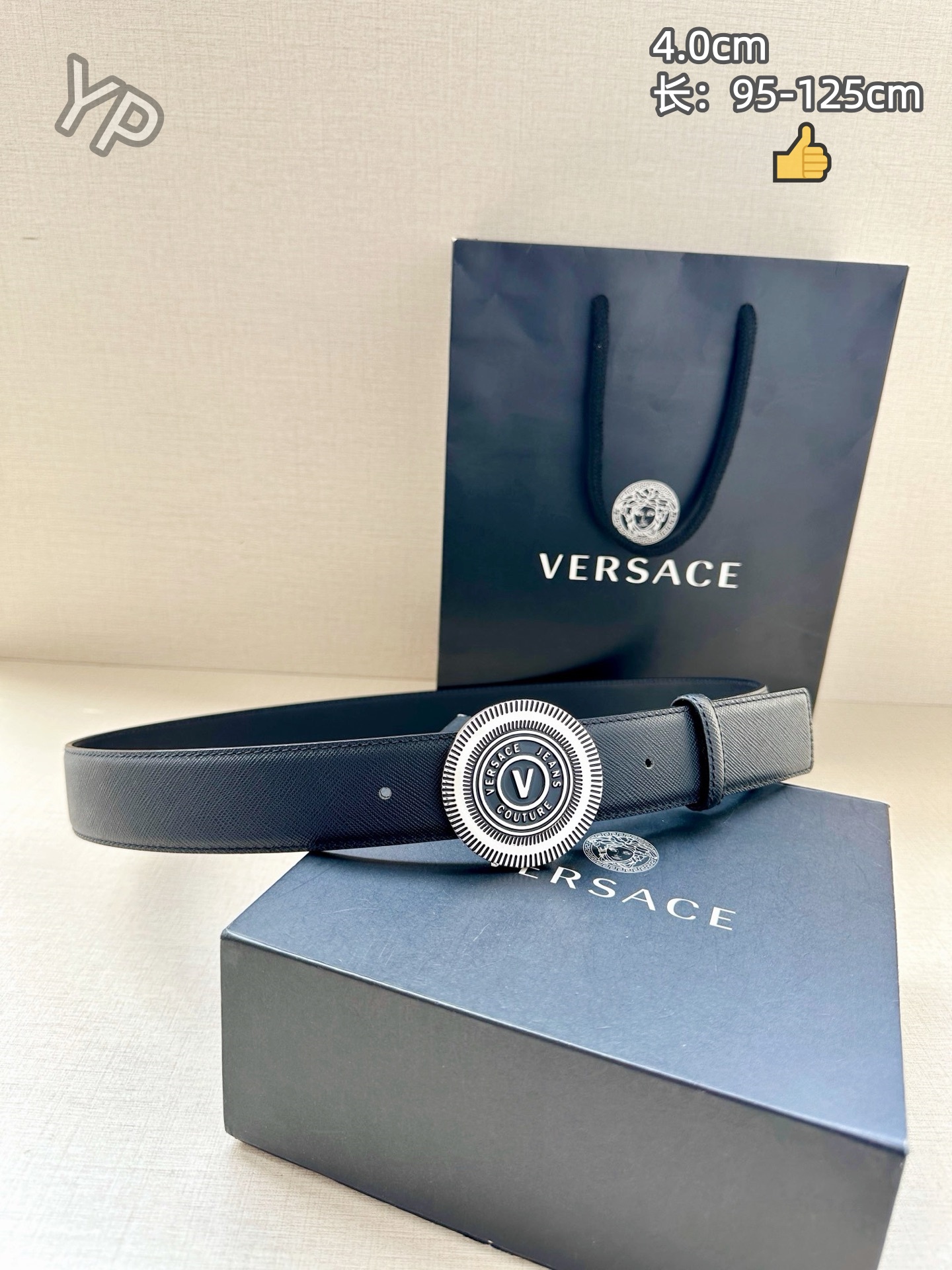 Cheap Versace AAA Quality  Belts in 209828, $60 USD- [IB209828] - Replica Versace AAA Quality  Belts
