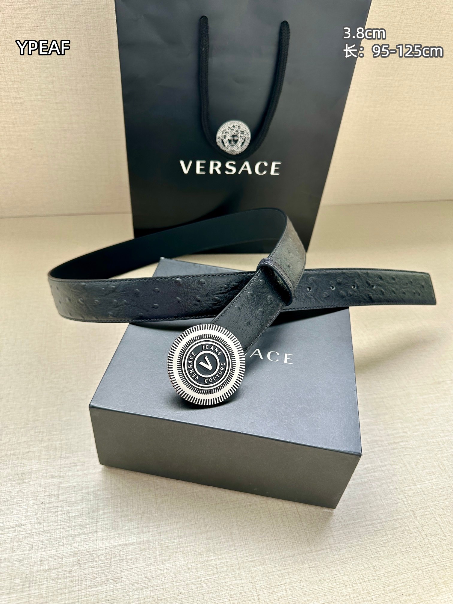 Cheap Versace AAA Quality  Belts in 209836, $60 USD- [IB209836] - Replica Versace AAA Quality  Belts