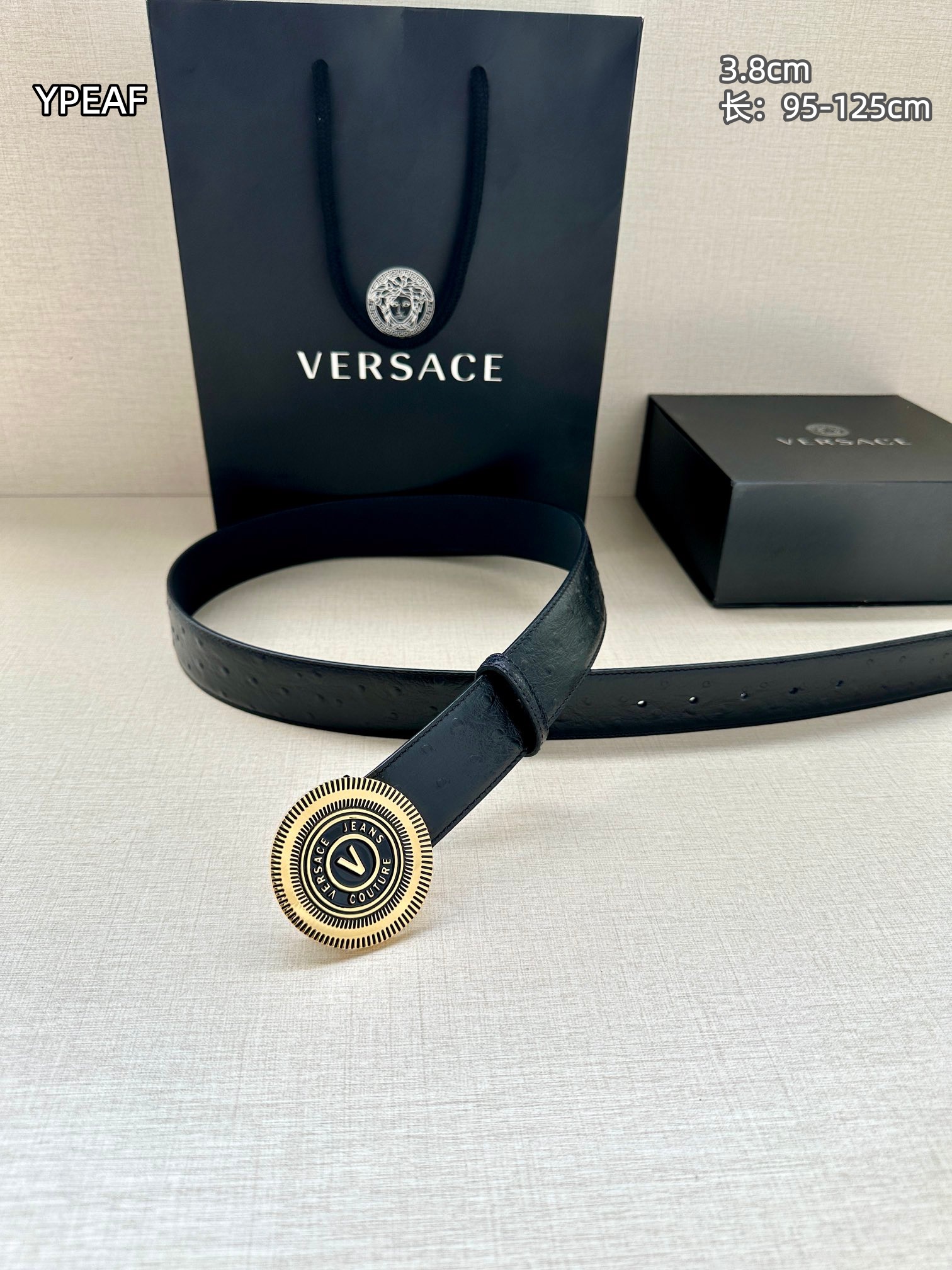 Cheap Versace AAA Quality  Belts in 209837, $60 USD- [IB209837] - Replica Versace AAA Quality  Belts