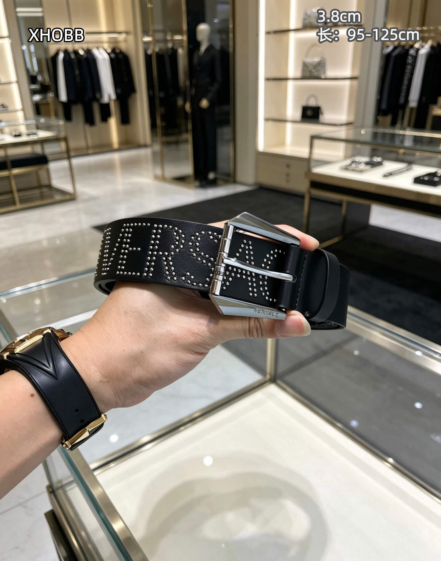 Cheap Versace AAA Quality  Belts in 209841, $60 USD- [IB209841] - Replica Versace AAA Quality  Belts