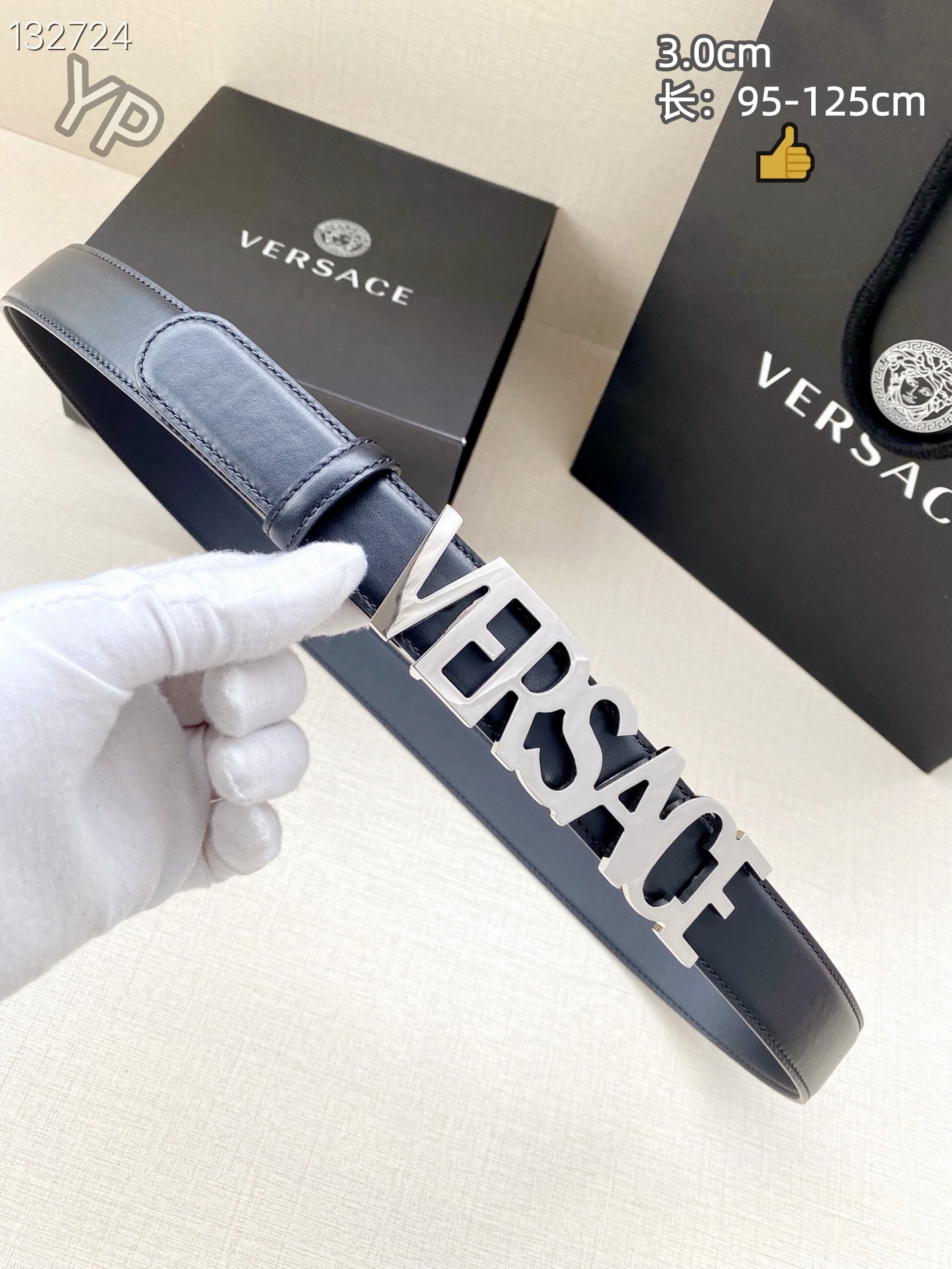Cheap Versace AAA Quality  Belts in 209861, $60 USD- [IB209861] - Replica Versace AAA Quality  Belts