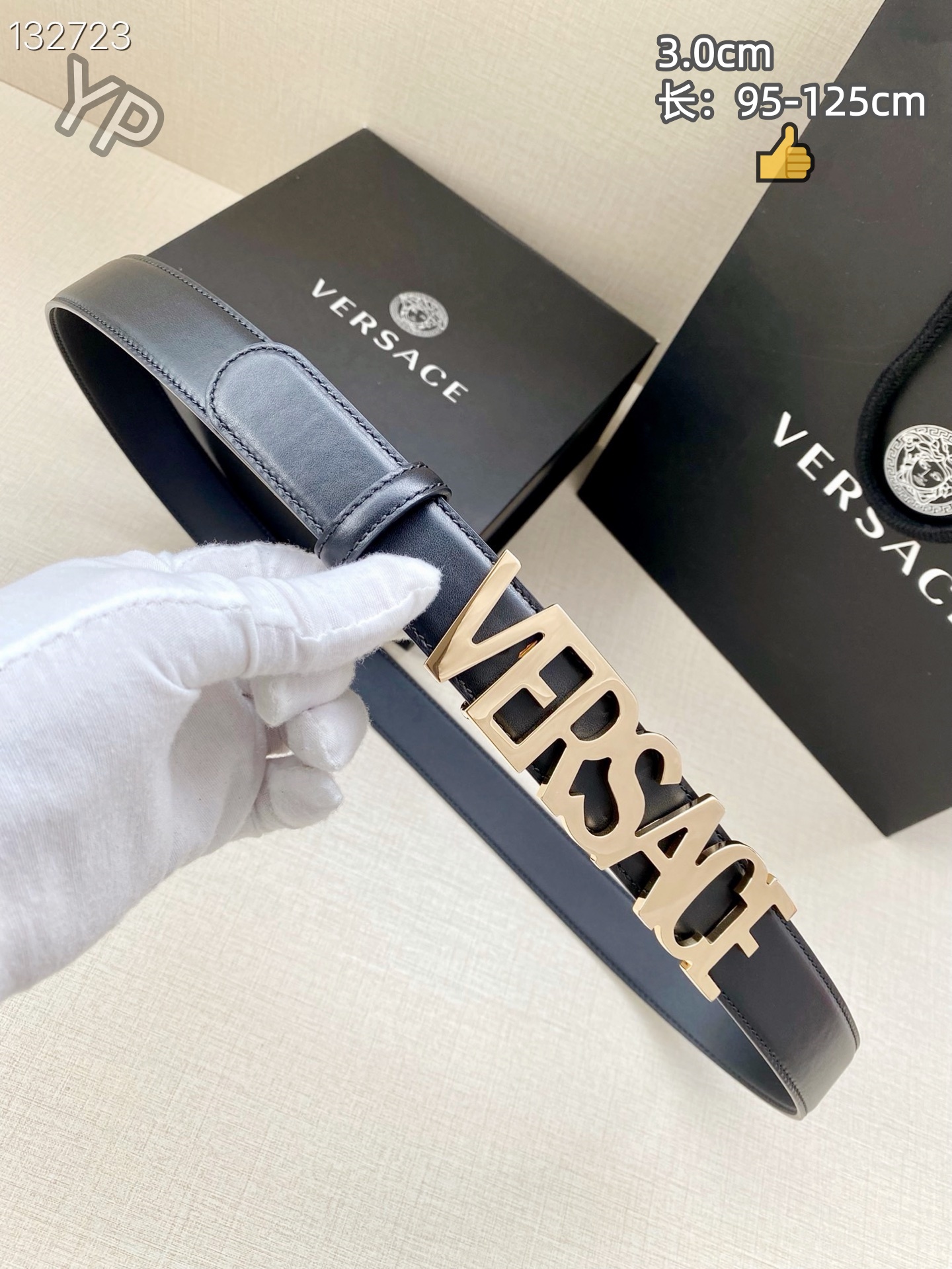 Cheap Versace AAA Quality  Belts in 209862, $60 USD- [IB209862] - Replica Versace AAA Quality  Belts