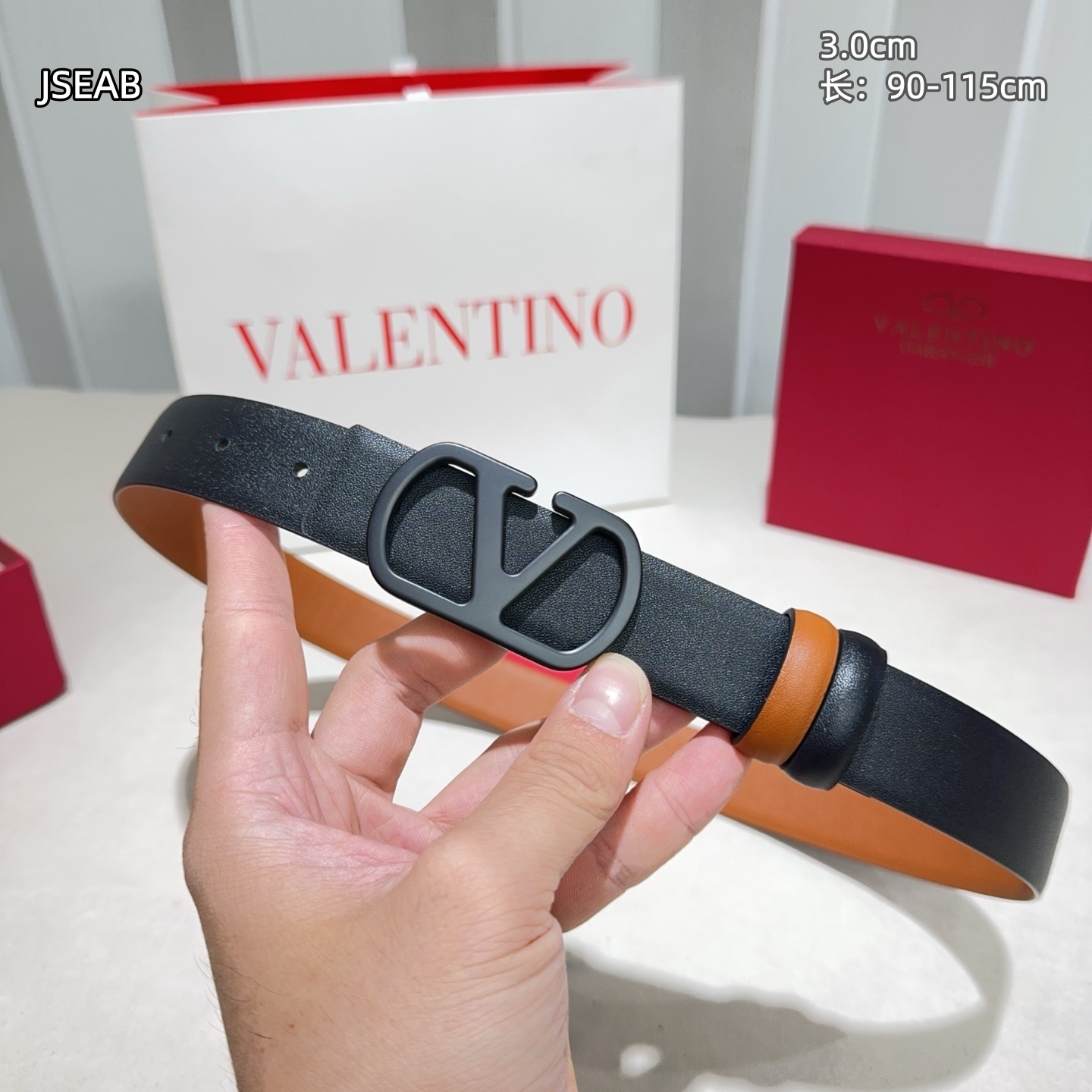 Cheap Valentino AAA Belts in 209881, $60 USD- [IB209881] - Replica Valentino AAA Belts