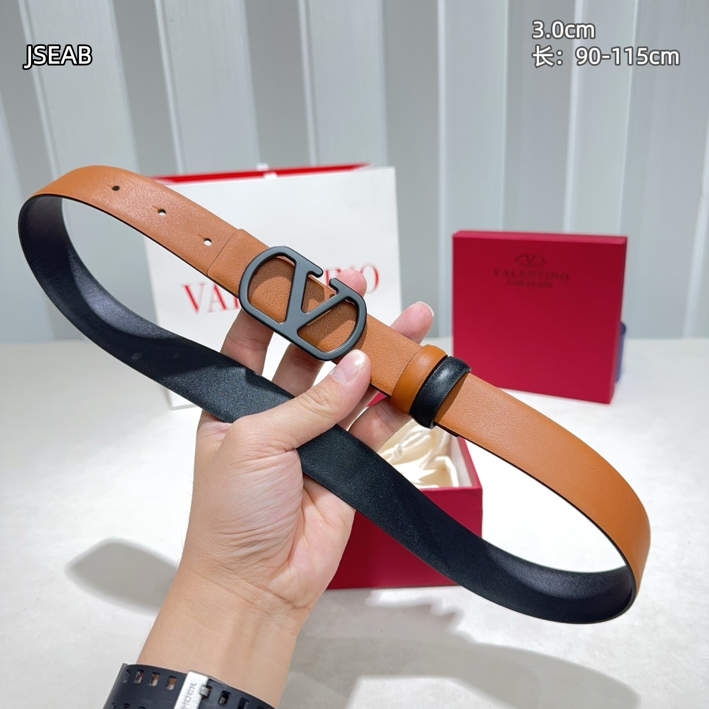 Cheap Valentino AAA Belts in 209882, $60 USD- [IB209882] - Replica Valentino AAA Belts