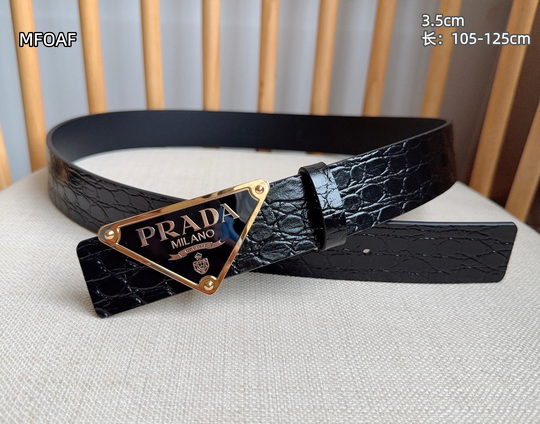 Cheap prada AAA Quality Belts in 209913, $50 USD- [IB209913] - Replica prada AAA Quality Belts