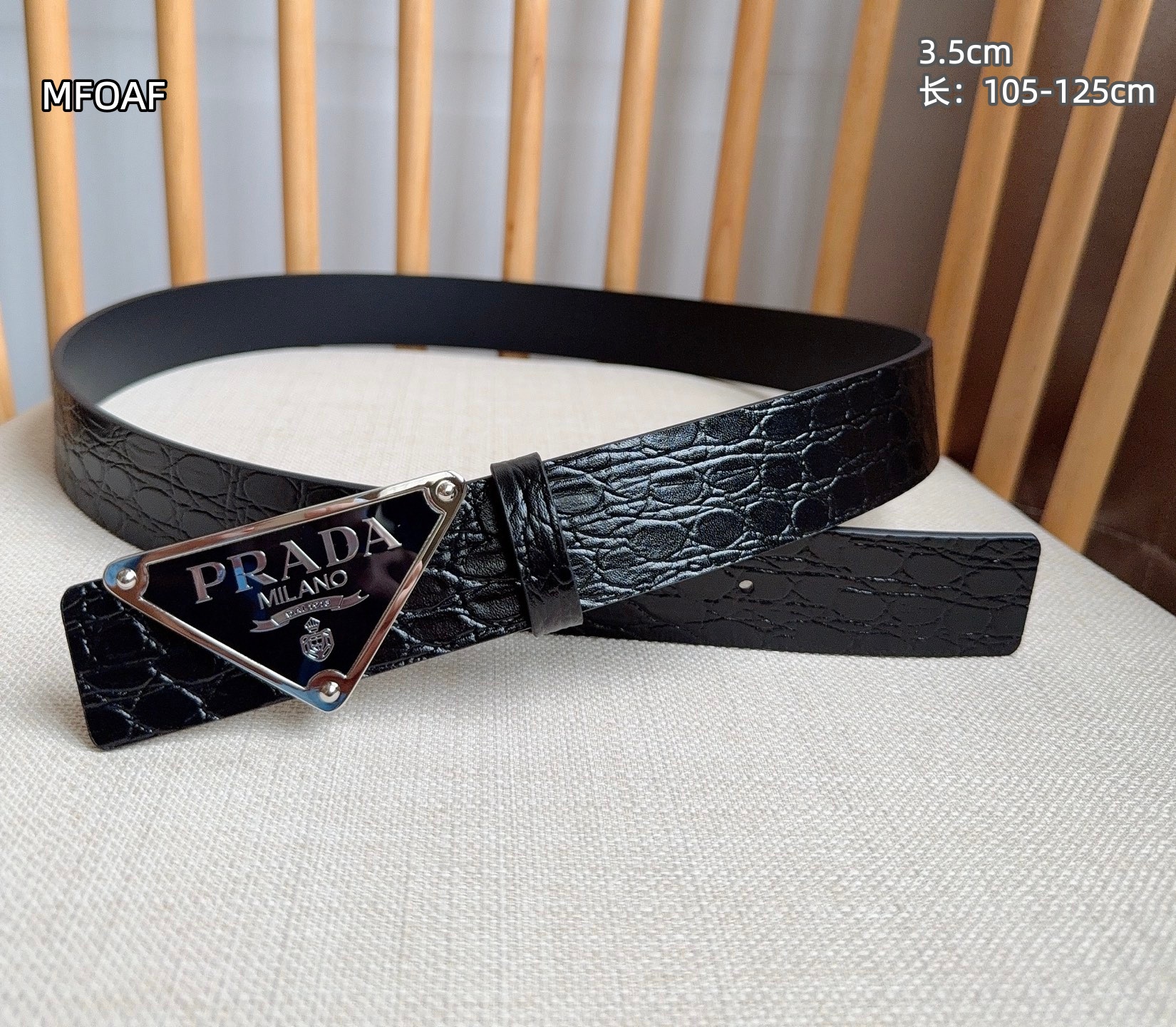 Cheap prada AAA Quality Belts in 209914, $50 USD- [IB209914] - Replica prada AAA Quality Belts