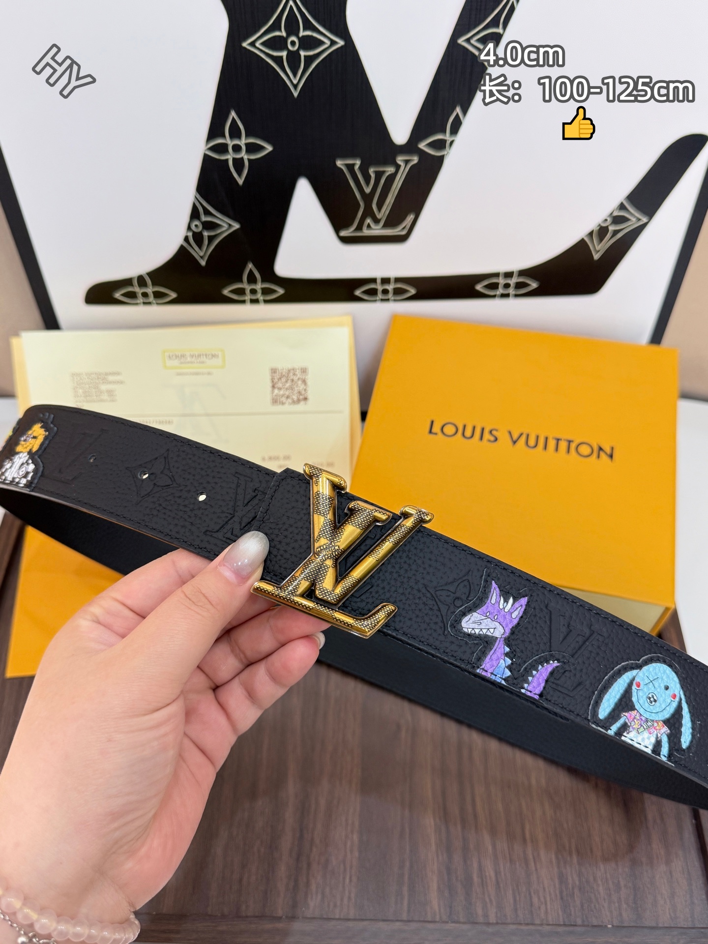 Cheap Louis Vuitton AAA Belts in 209936, $55 USD- [IB209936] - Replica Louis Vuitton AAA Belts