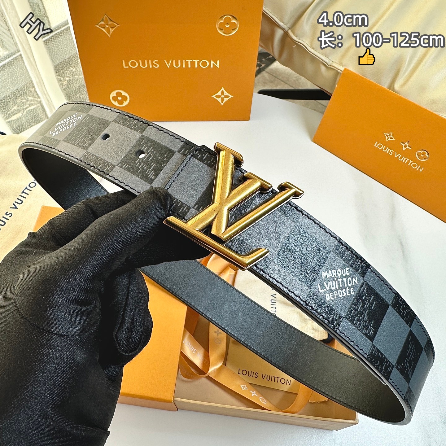 Cheap Louis Vuitton AAA Belts in 209939, $55 USD- [IB209939] - Replica Louis Vuitton AAA Belts
