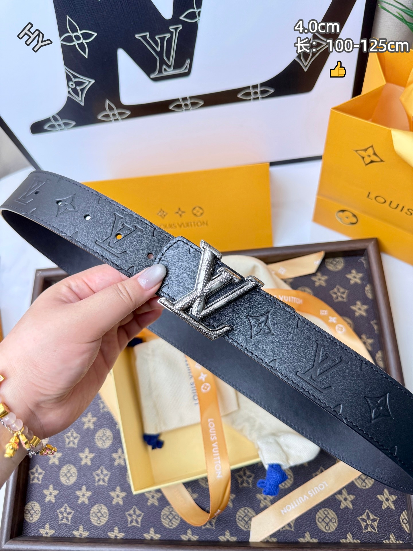Cheap Louis Vuitton AAA Belts in 209942, $55 USD- [IB209942] - Replica Louis Vuitton AAA Belts