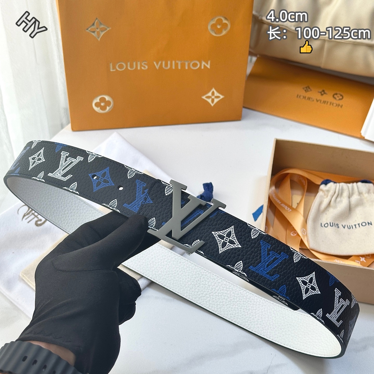 Cheap Louis Vuitton AAA Belts in 209946, $55 USD- [IB209946] - Replica Louis Vuitton AAA Belts