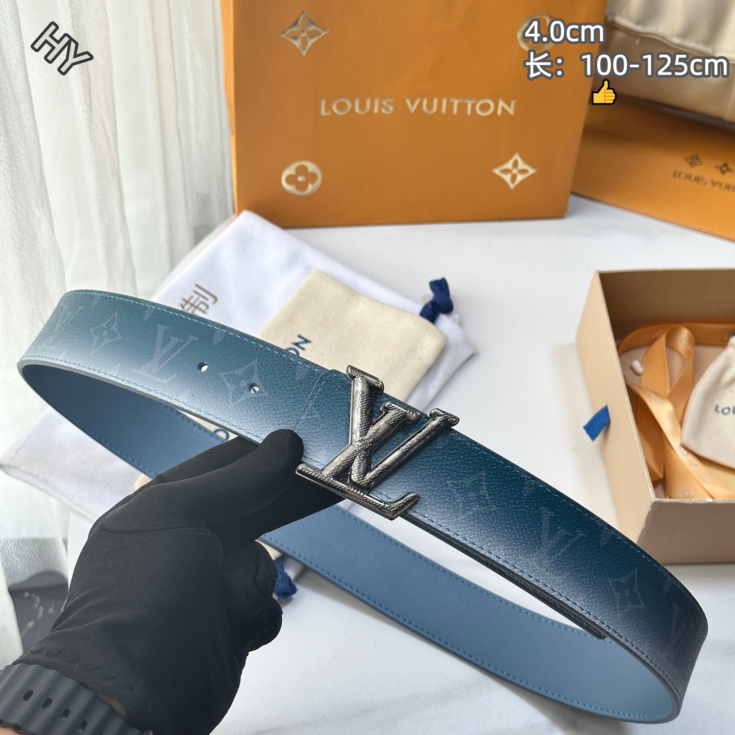 Cheap Louis Vuitton AAA Belts in 209951, $55 USD- [IB209951] - Replica Louis Vuitton AAA Belts