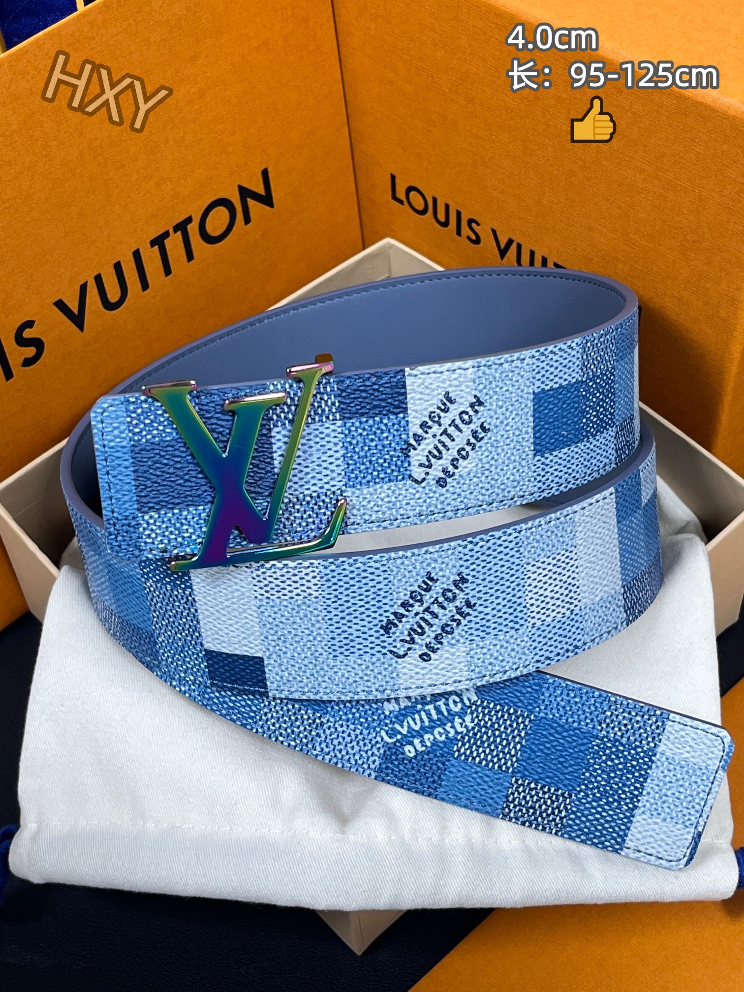 Cheap Louis Vuitton AAA Belts in 209957, $55 USD- [IB209957] - Replica Louis Vuitton AAA Belts
