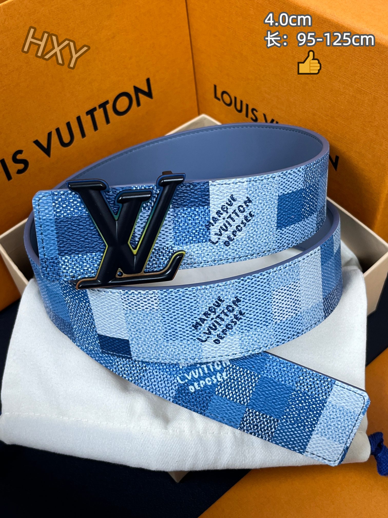 Cheap Louis Vuitton AAA Belts in 209958, $55 USD- [IB209958] - Replica Louis Vuitton AAA Belts
