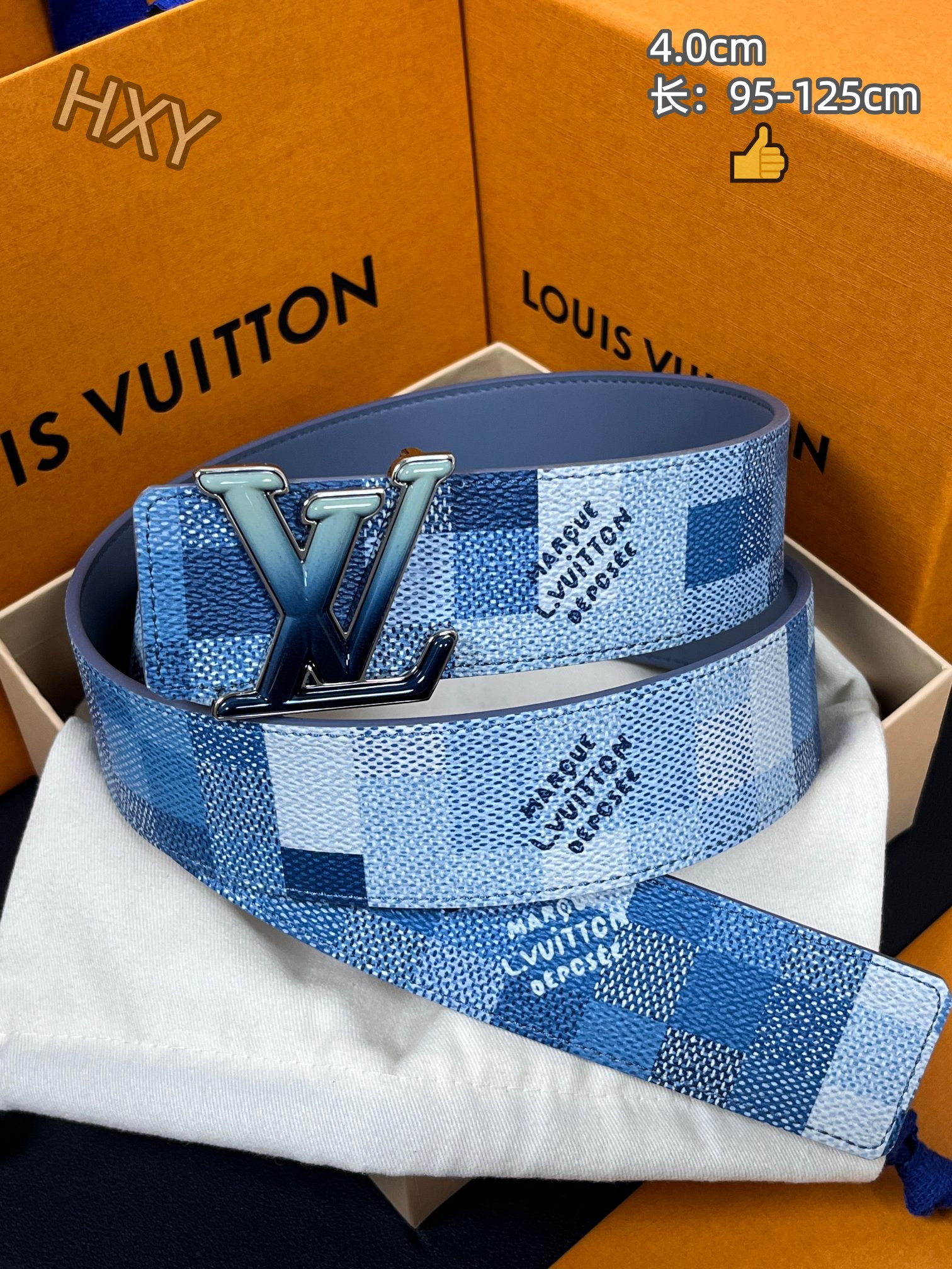 Cheap Louis Vuitton AAA Belts in 209959, $55 USD- [IB209959] - Replica Louis Vuitton AAA Belts