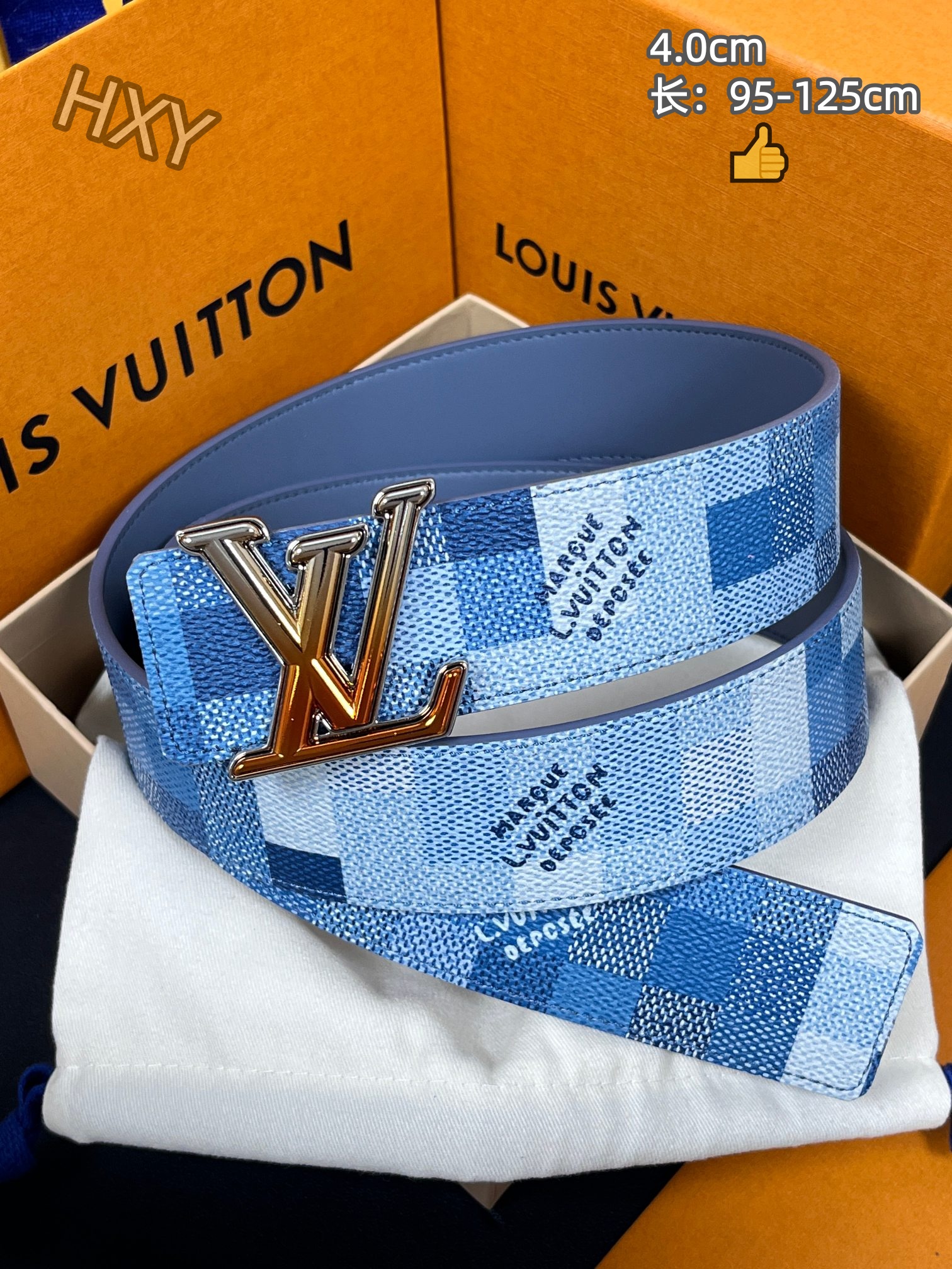 Cheap Louis Vuitton AAA Belts in 209960, $55 USD- [IB209960] - Replica Louis Vuitton AAA Belts